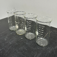 Lot Of laboratory beakers image 1